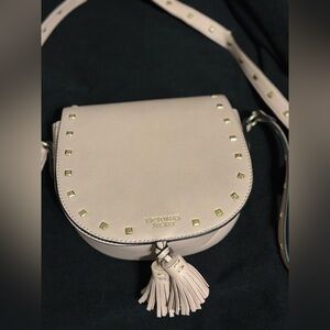 Victoria's Secret Soft Pink Cream Crossbody Bag